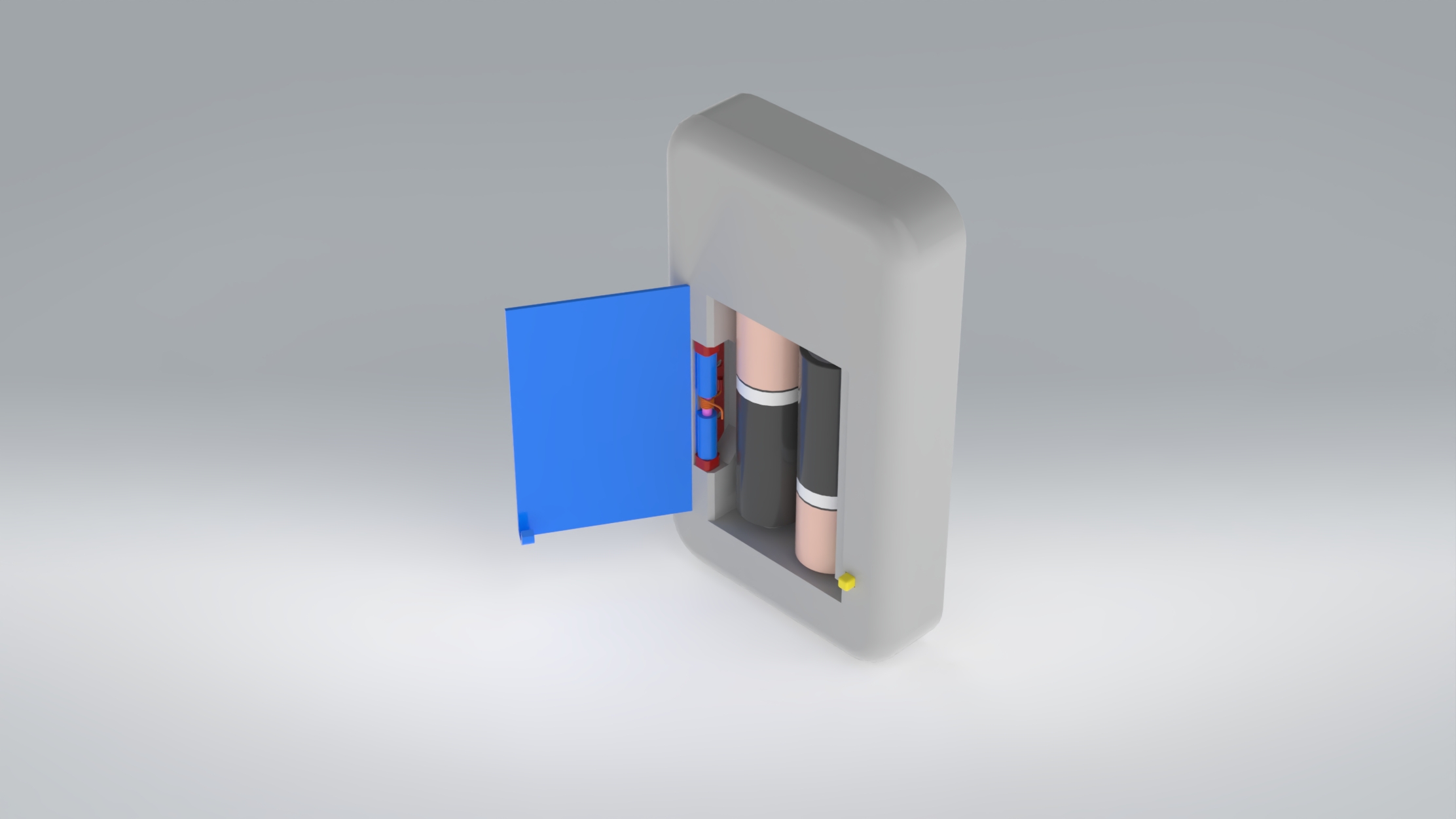 Battery Door Latching Mechanism